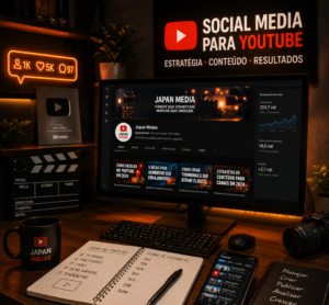 Serviços de Social Media para Youtube Japan Mídias.
